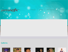 Tablet Screenshot of portraitefx.com